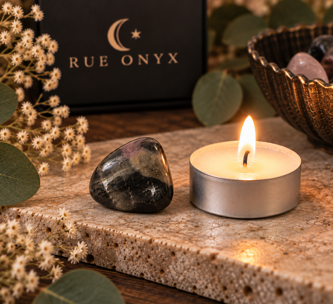 Protection Talisman: Black Onyx Stone