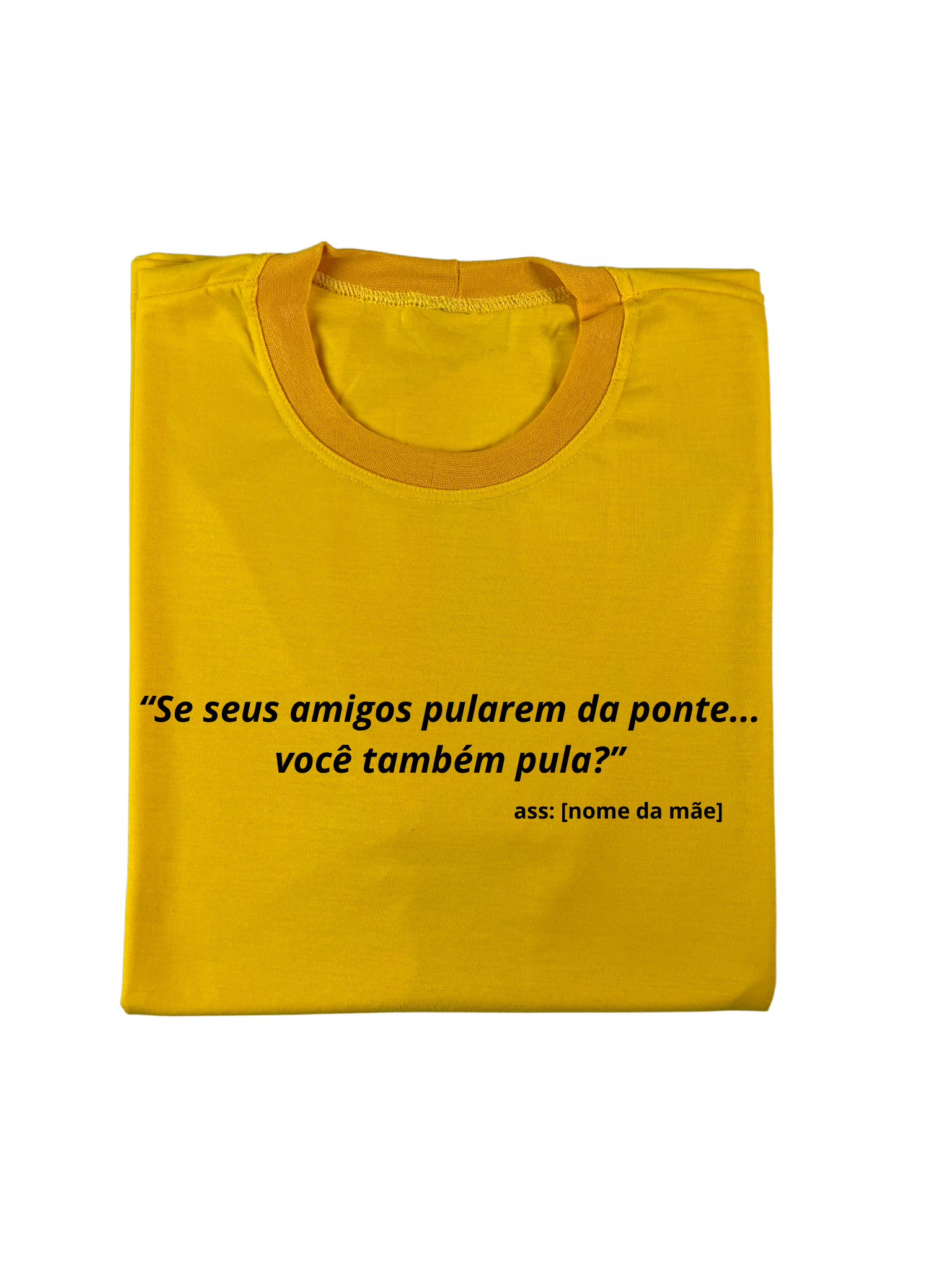 Se seus amigos pularem da ponte... você também pula?