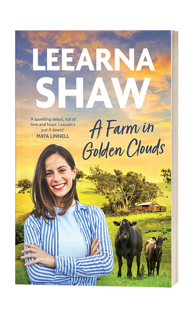 A Farm in Golden Clouds - 3D Cover