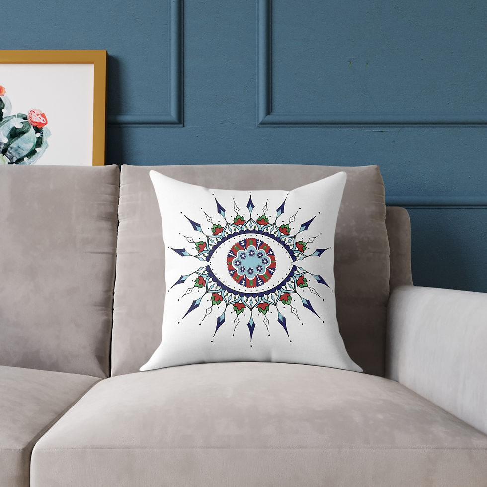 Thumbnail: Square Poly Canvas Pillow