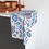 Thumbnail: Blue Floral Hand Towel — Vintage Mediterranean Floral Kitchen Towel