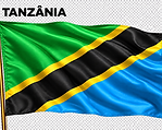 Bandeira Tanzânia