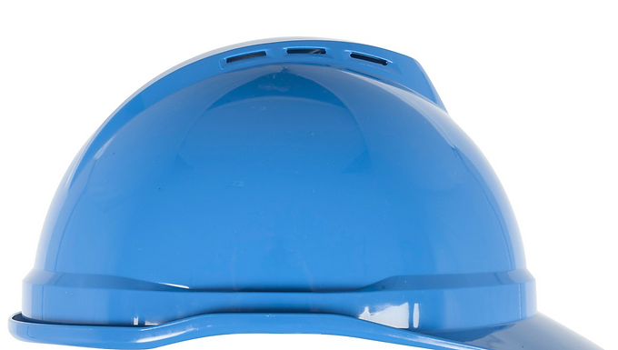 MSA V-Gard® 500 Vented Hard Hat Cap Style Blue