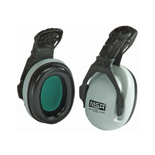 MSA Ear Muffs EXC Cap Model, Use With MSA Slotted Caps, Complete With Brackets