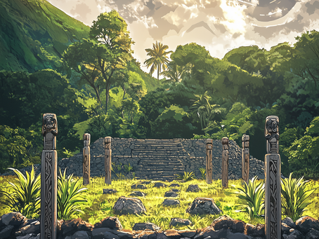 Marae 'Ārahurahu — La légende du regard, de la trahison et du feu