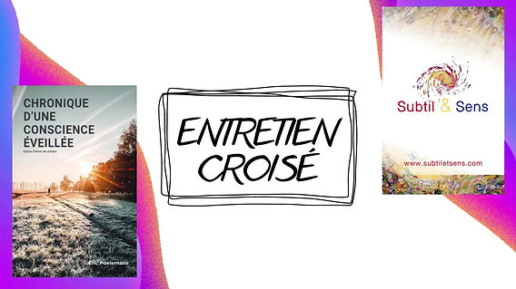 livre d'Eric Poelemans "Chronique d'une conscience éveillée"