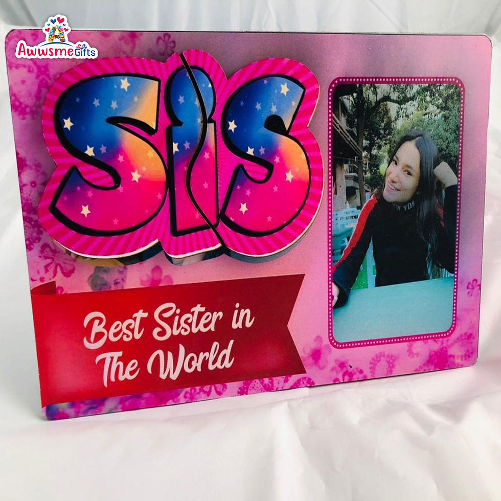 Thumbnail: Best Sister in World Frame