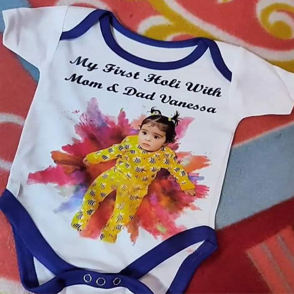 Thumbnail: Baby Personalized Romper