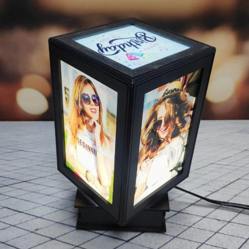 Alpha Revolving Photo Lamp | Awwsme Gifts