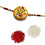 Thumbnail: Pizza Food Clay Designer Rakhi