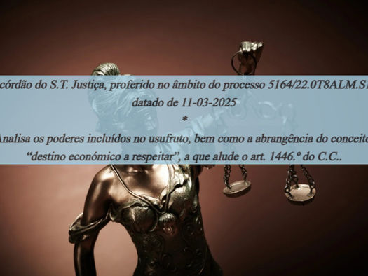 Acórdão do S.T. Justiça, proferido no âmbito do processo 5164/22.0T8ALM.S1, datado de 11-03-2025