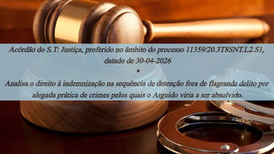 Acórdão do S.T: Justiça, proferido no âmbito do processo 11359/20.3T8SNT.L2.S1, datado de 30-04-2026