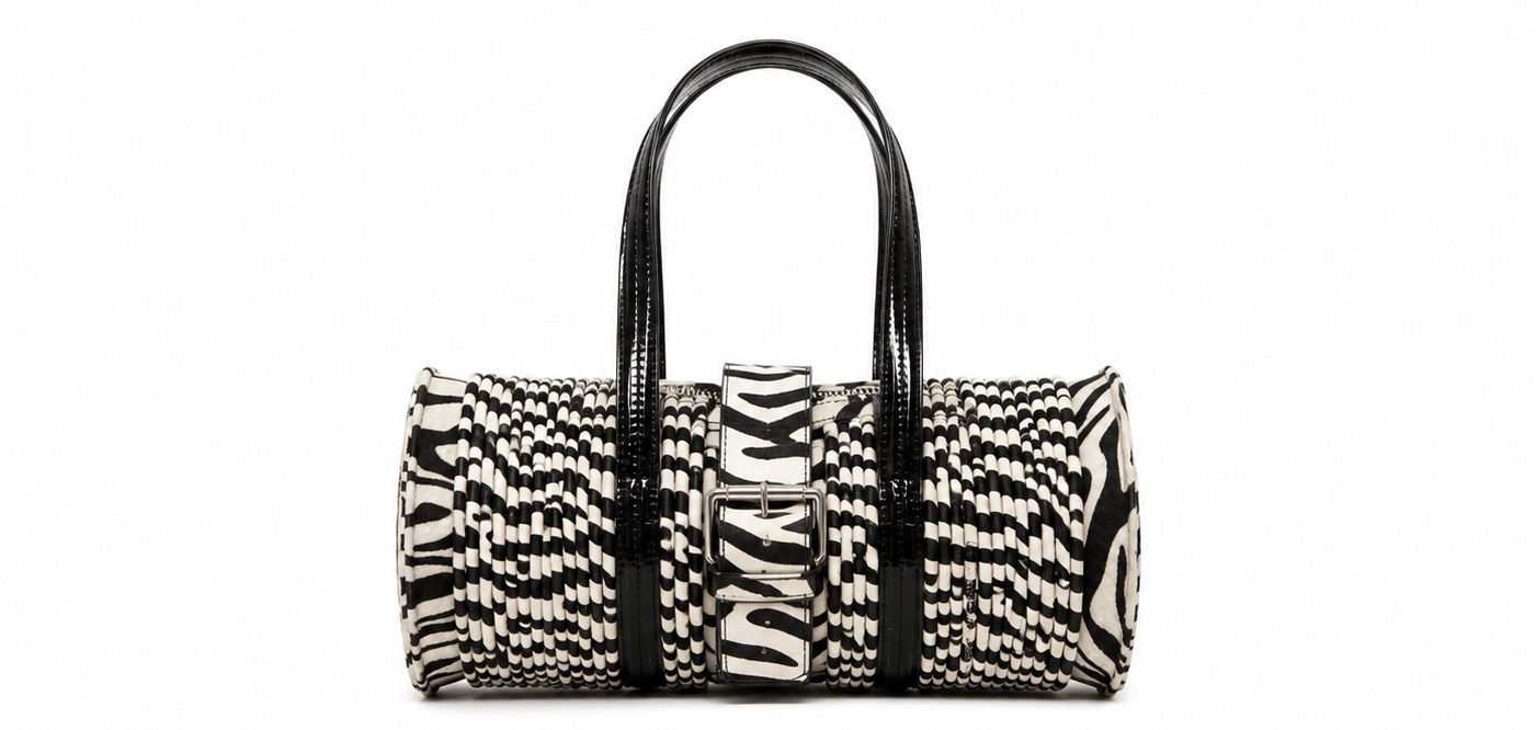 Zebra thread bag 