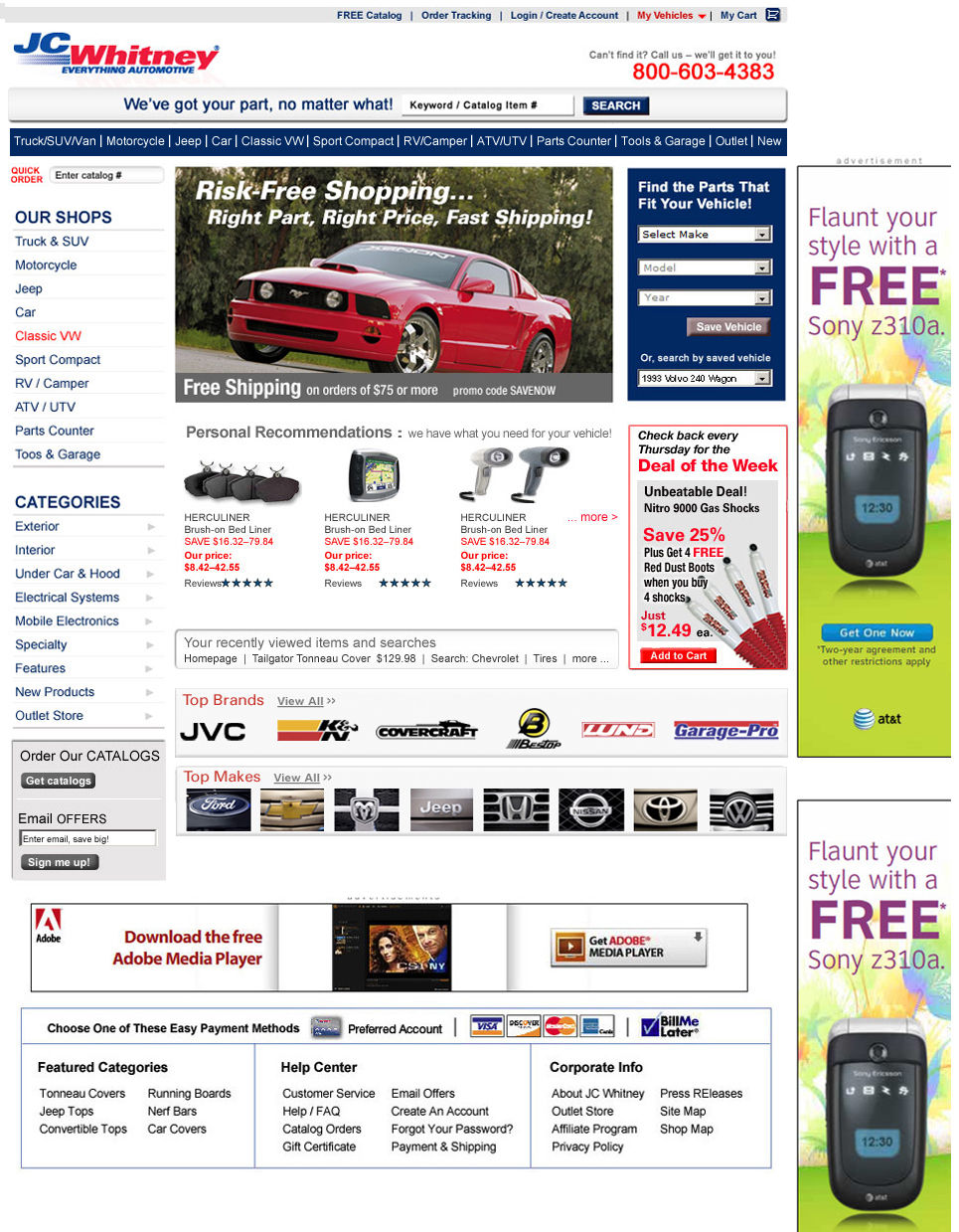 Multivariate testing, ecommerce