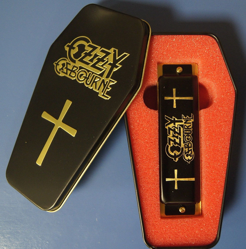 Miniature : Harmonica diatonique Hohner OZZY OSBOURNE M666