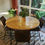 Thumbnail: Circular Dining Table made from Reclaimed Wood
