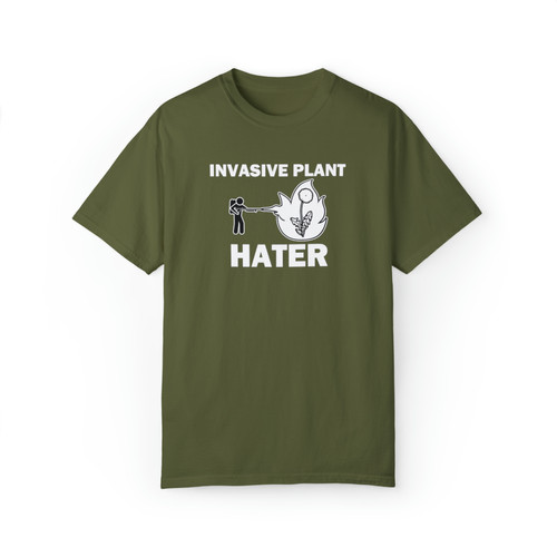 Invasive Plant Hater Comfort Colors T-shirt | Phoenix Conservancy