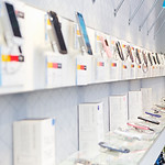 Man in Mobile Store