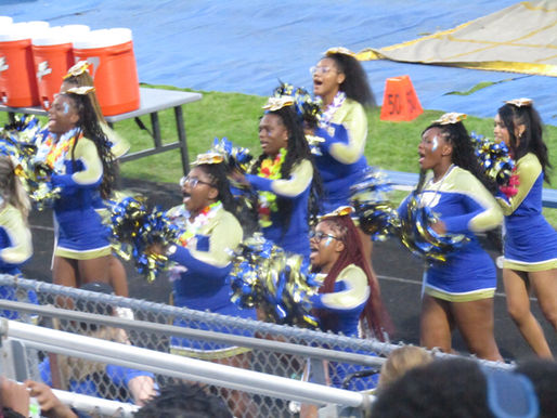 Cheerleading competing at highest level