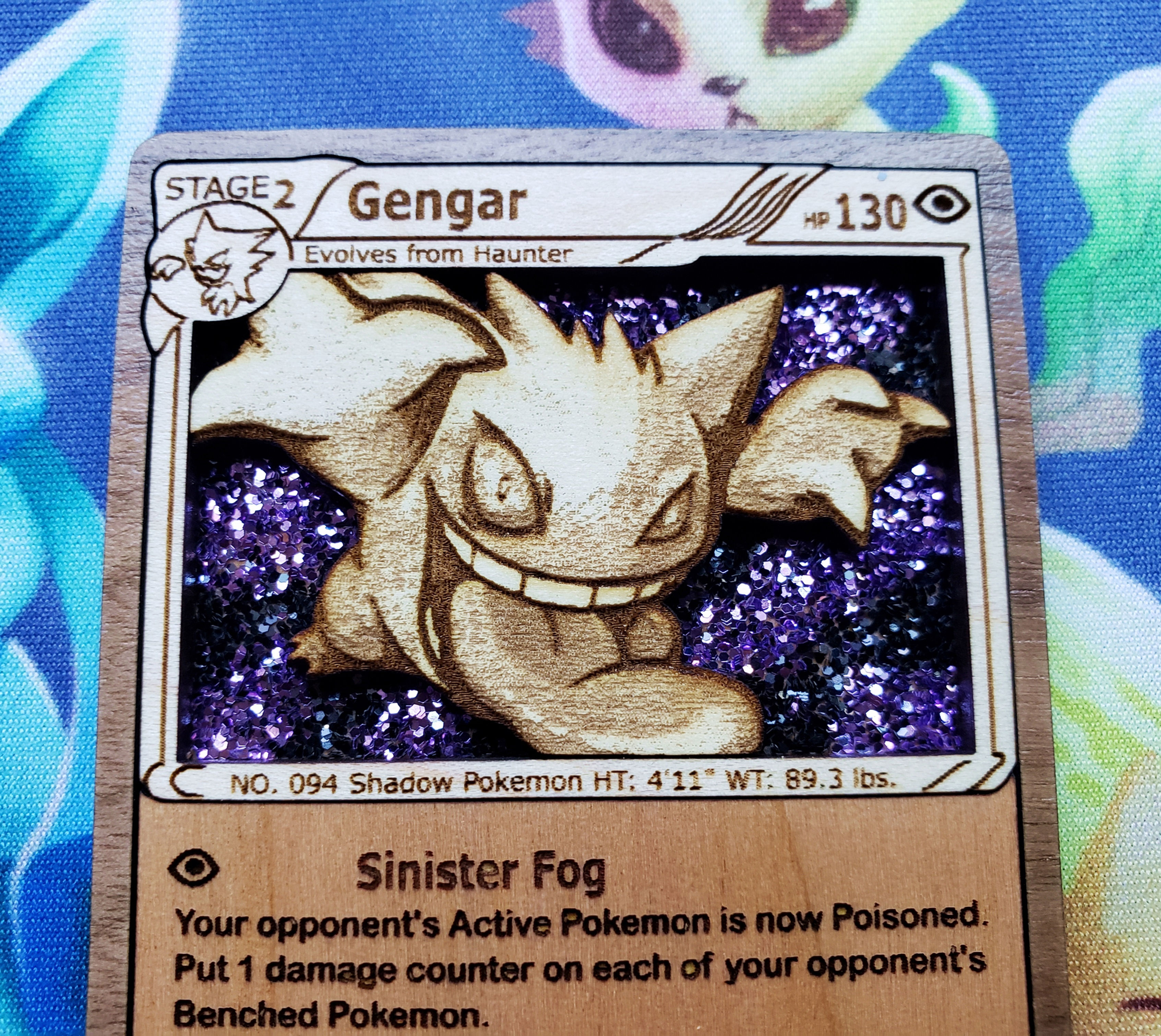 Gengar 3d Custom Pokemon Card