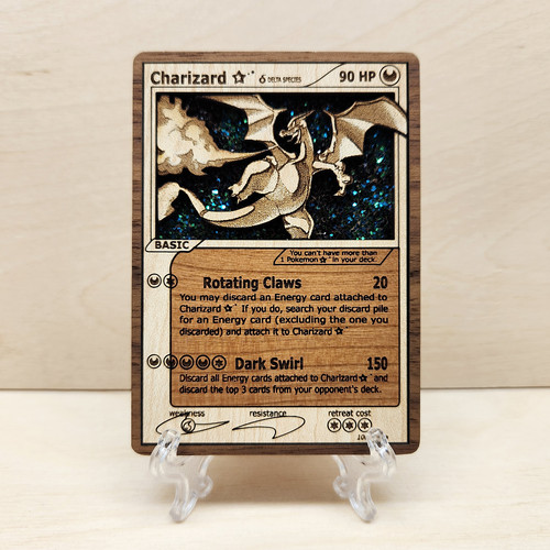 Charizard Gold Star Delta Species from Dragon Frontiers