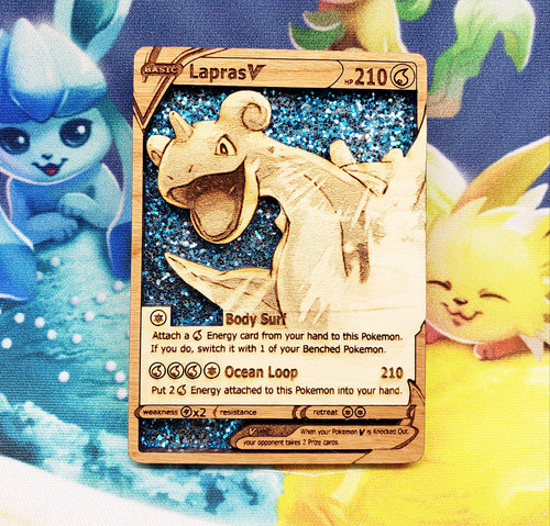 Lapras surf collection ラプラス デッキシールド 海外限定 ポケモンカードゲーム デッキシールド スリーブ