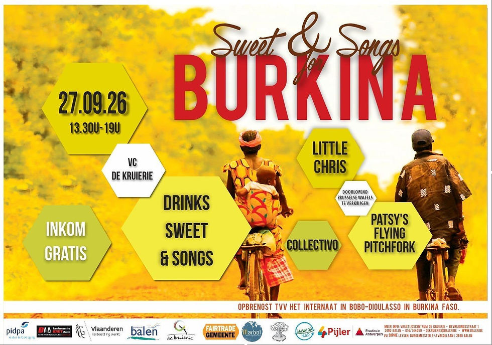 Sweet & Songs for Burkina