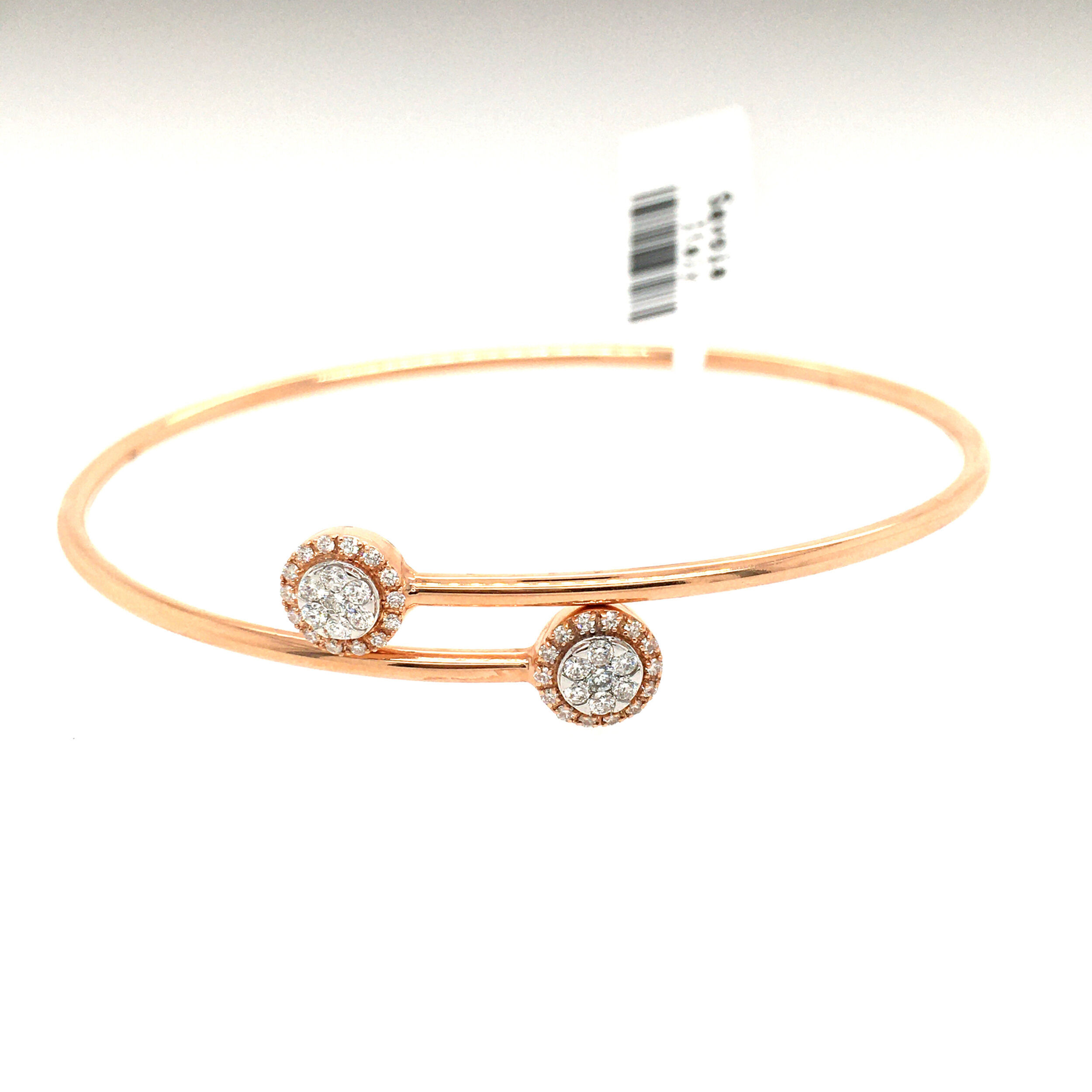 Savoia Gold Diamond Bangle
