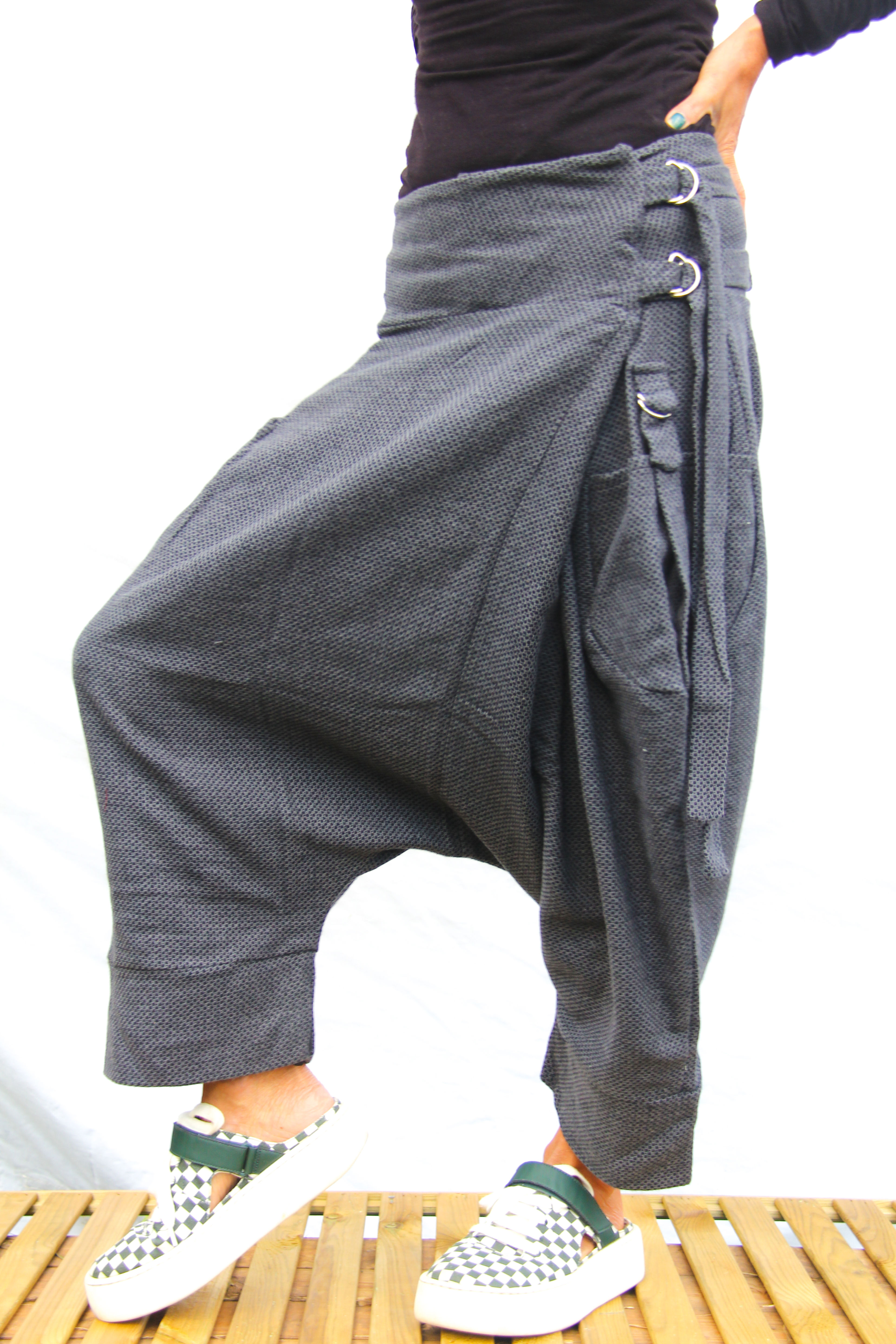 Mattis trousers - weaved cotton