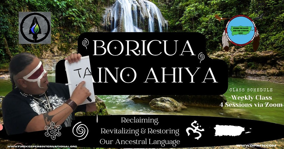 Taino language, Taino language resources, Taino Indian Language