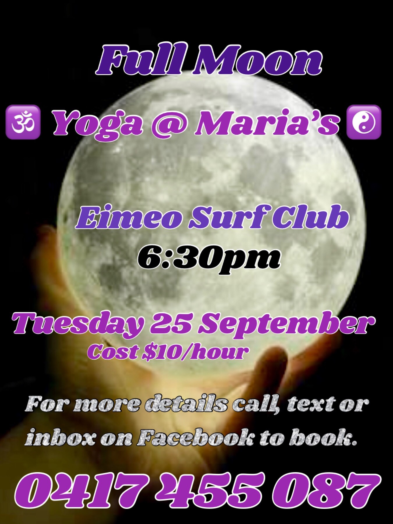 September Full Moon Yoga