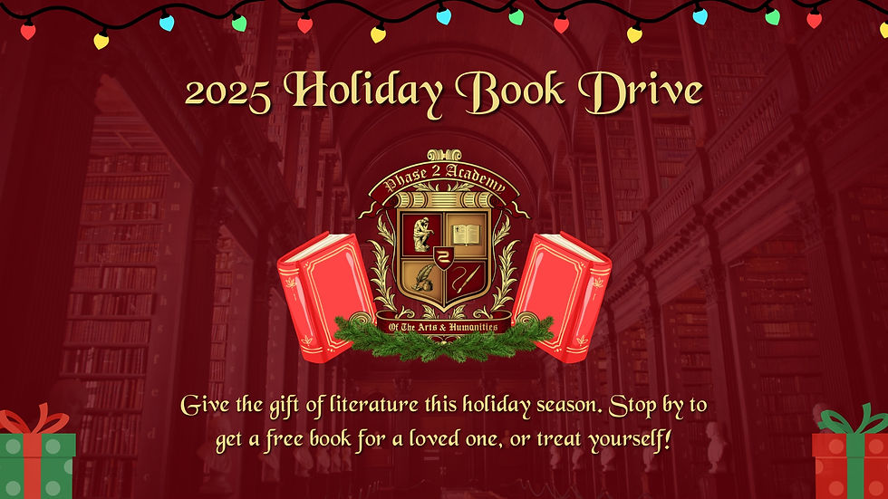2025 Holiday Book Drive