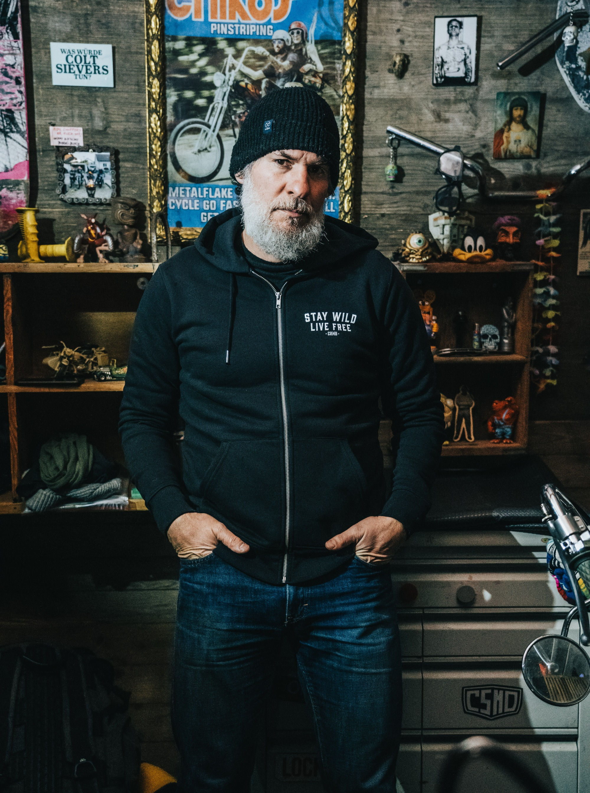 Eazy Rider Zipped Hoodie