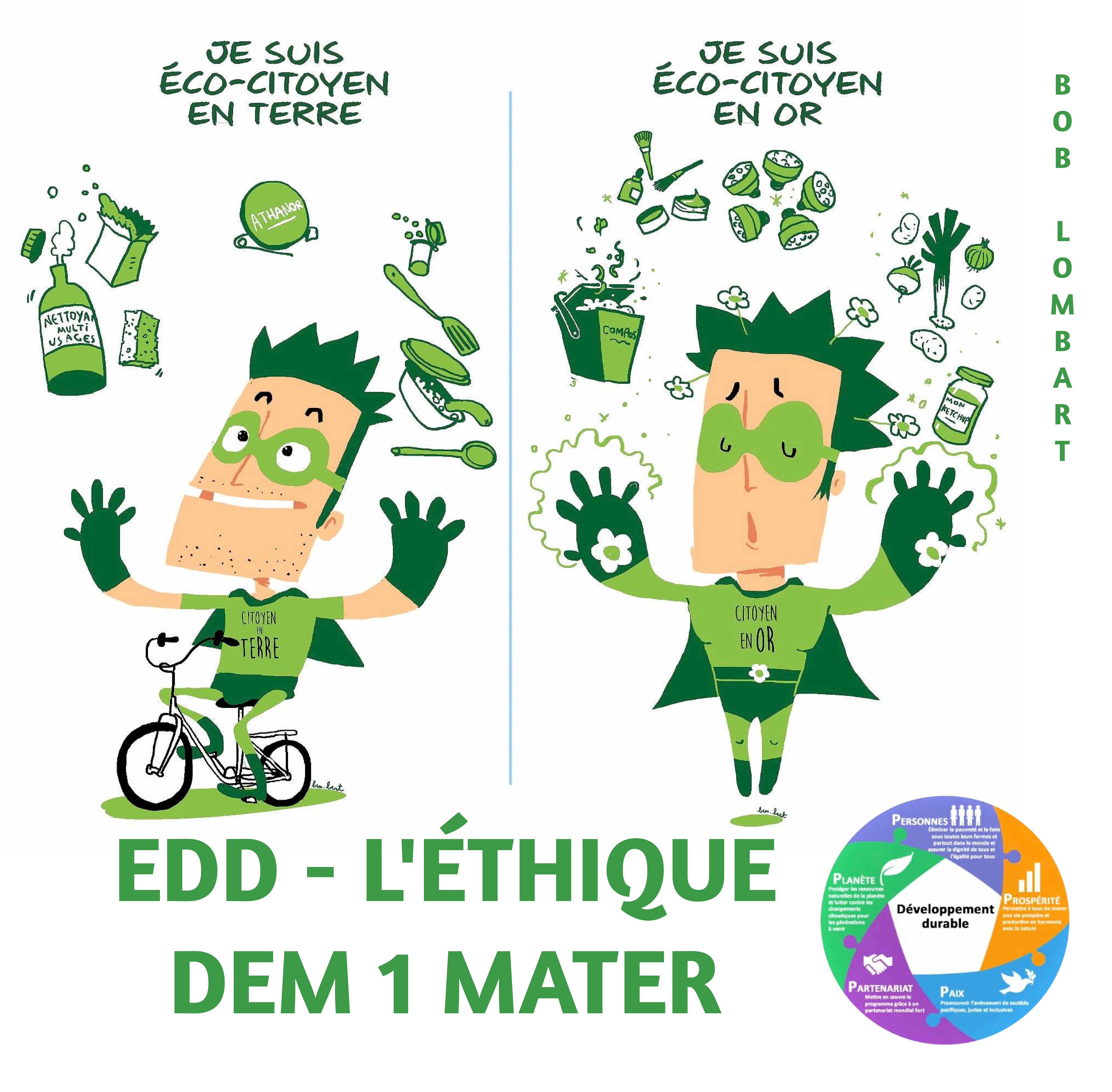 Livre EDD L'éthique Dem 1 Mater