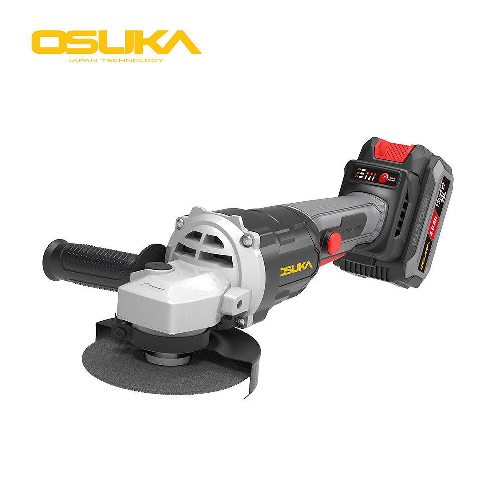 ภาพขนาดย่อ: OSUKA ชุดสว่าน+เครื่องจียร ไร้สายไร้แปรงถ่าน 20V รุ่น OCK151-M2 พร้อมแบต