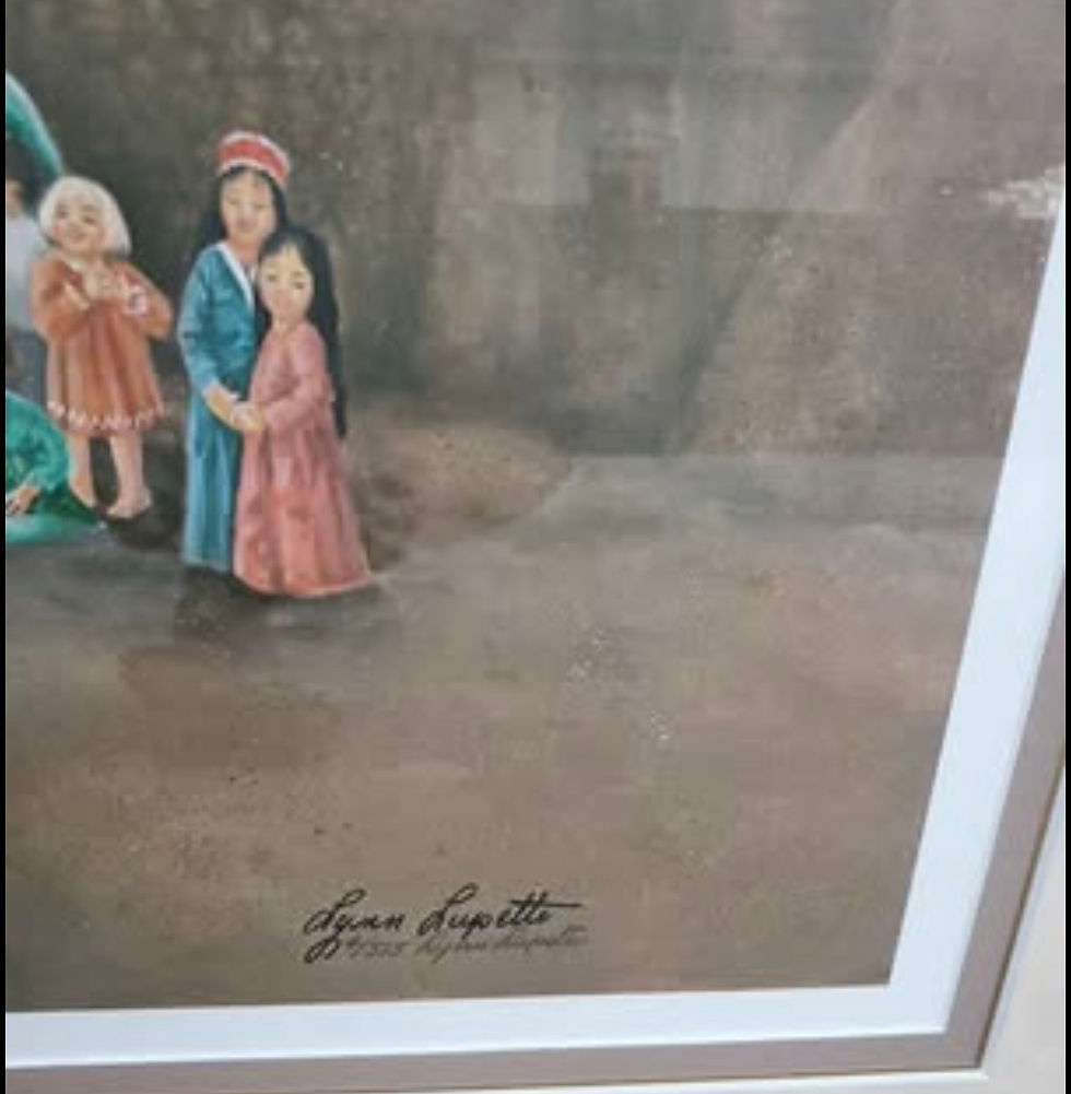Thumbnail: Lynn Lupetti “The Innocent Architect” Signed Limited Lithograph Art #4/375