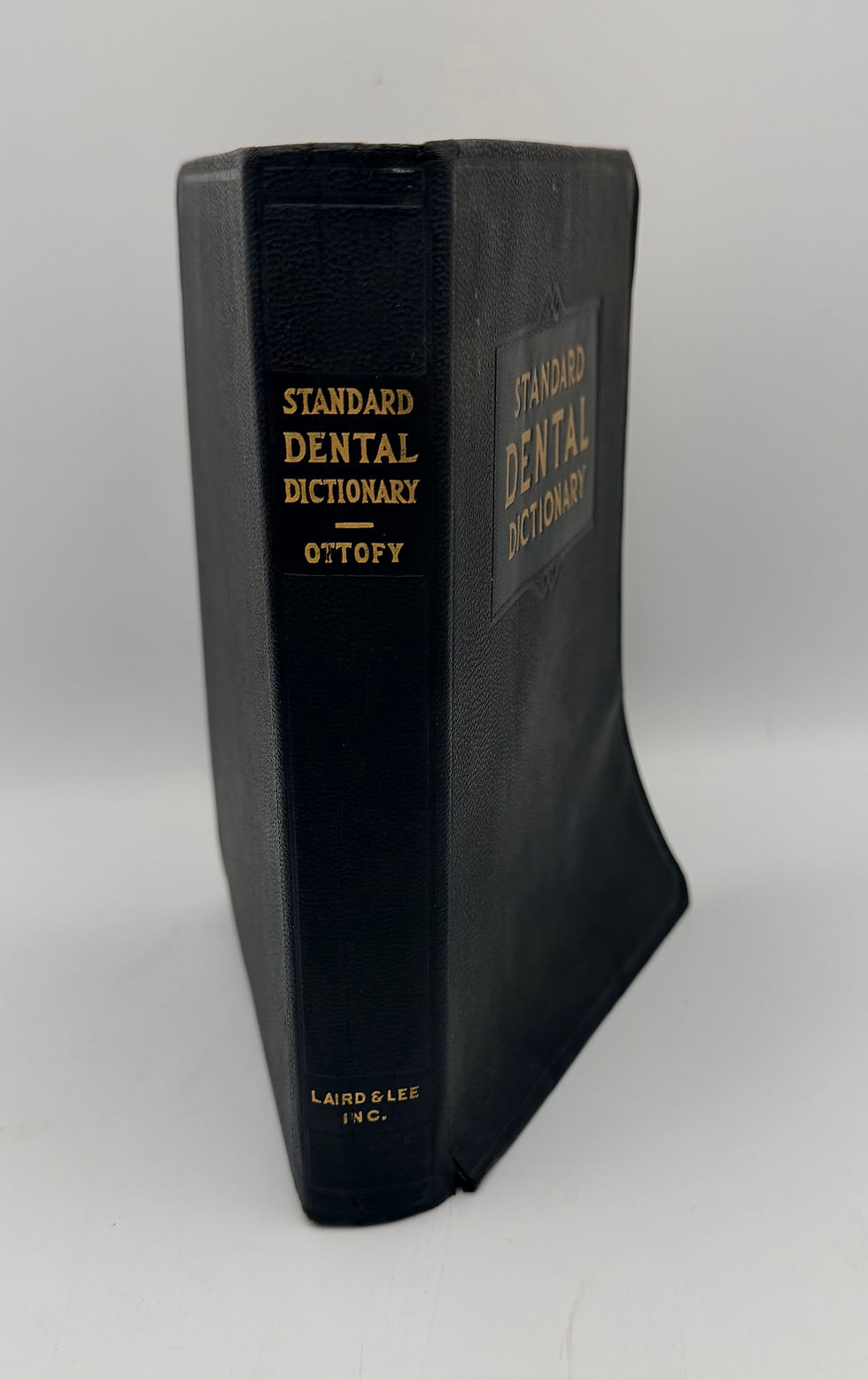 Thumbnail: Antique 1923 Book-Standard Dental Dictionary, Laird & Lee, Leathery Flexibound