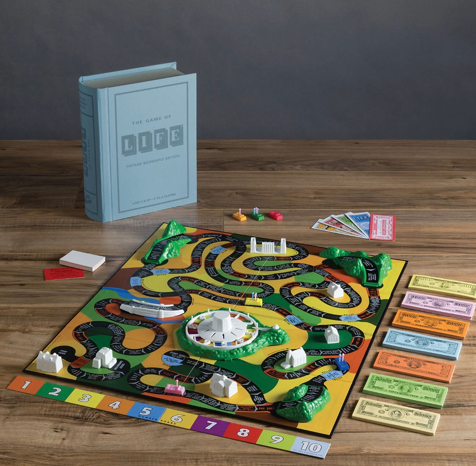 Thumbnail: The Game of Life Vintage Bookshelf Edition by WS Game Company Deluxe Board Game