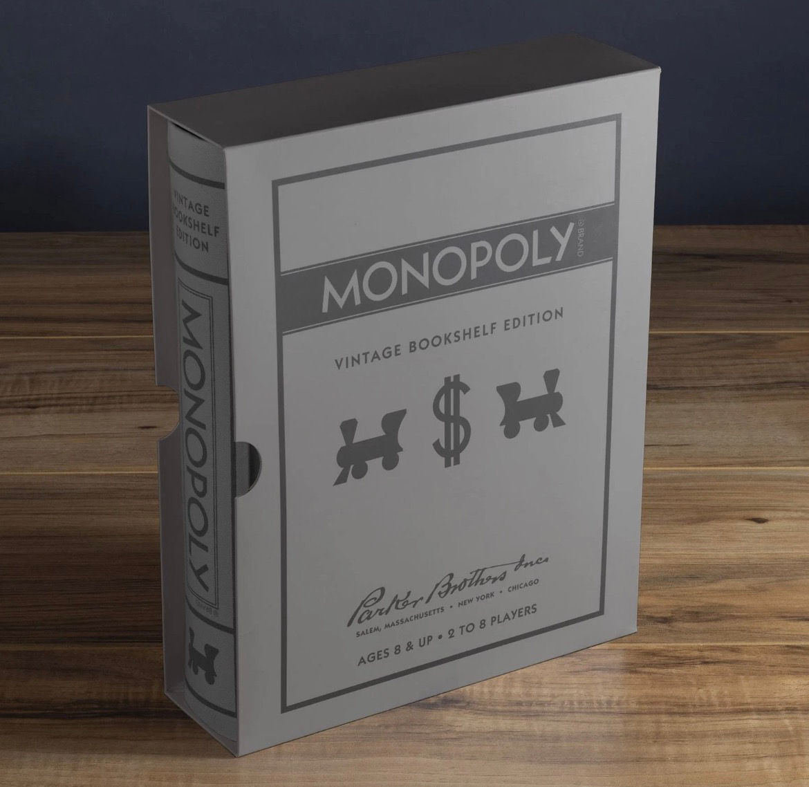 WS Game Company Monopoly Vintage Bookshelf Edition