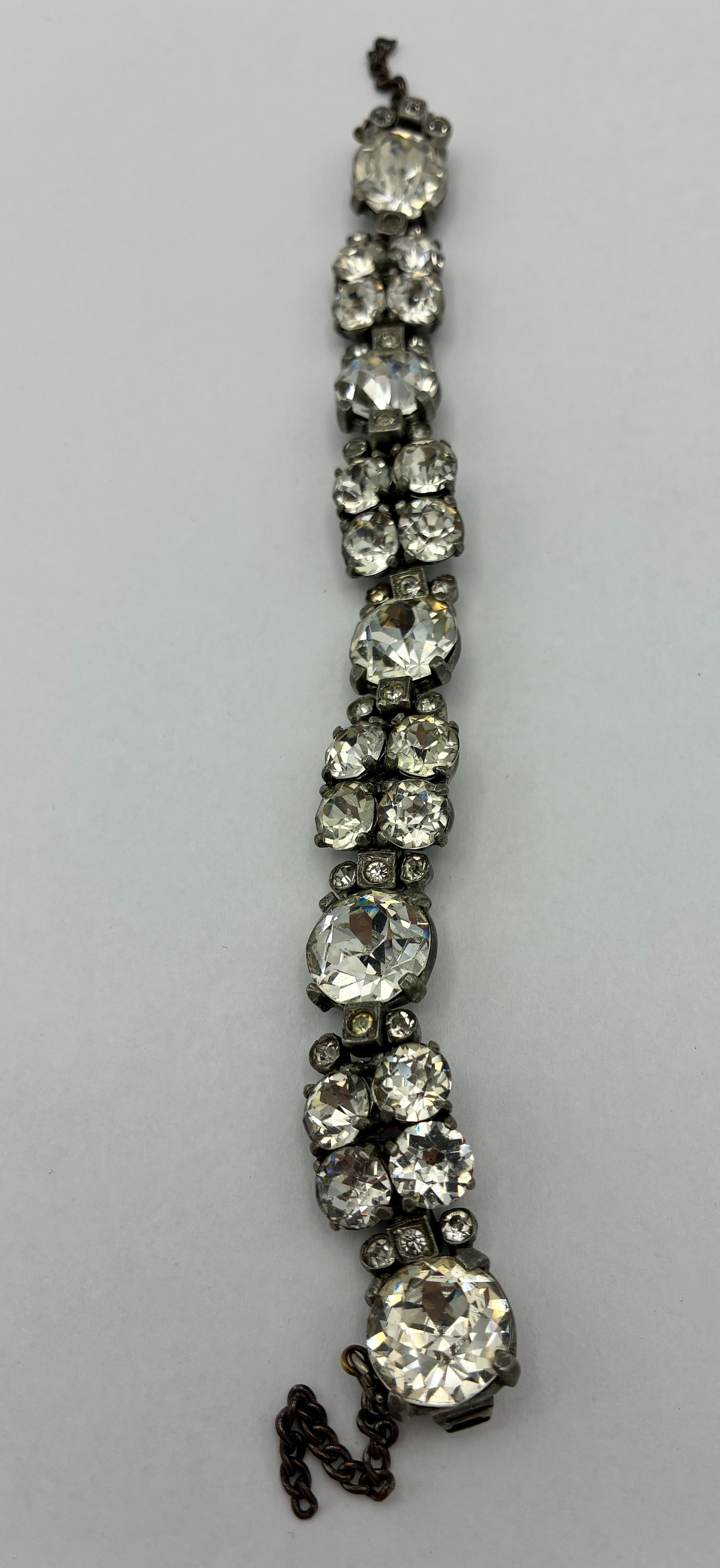 Vintage Eisenberg Original Rhinestone Bracelet