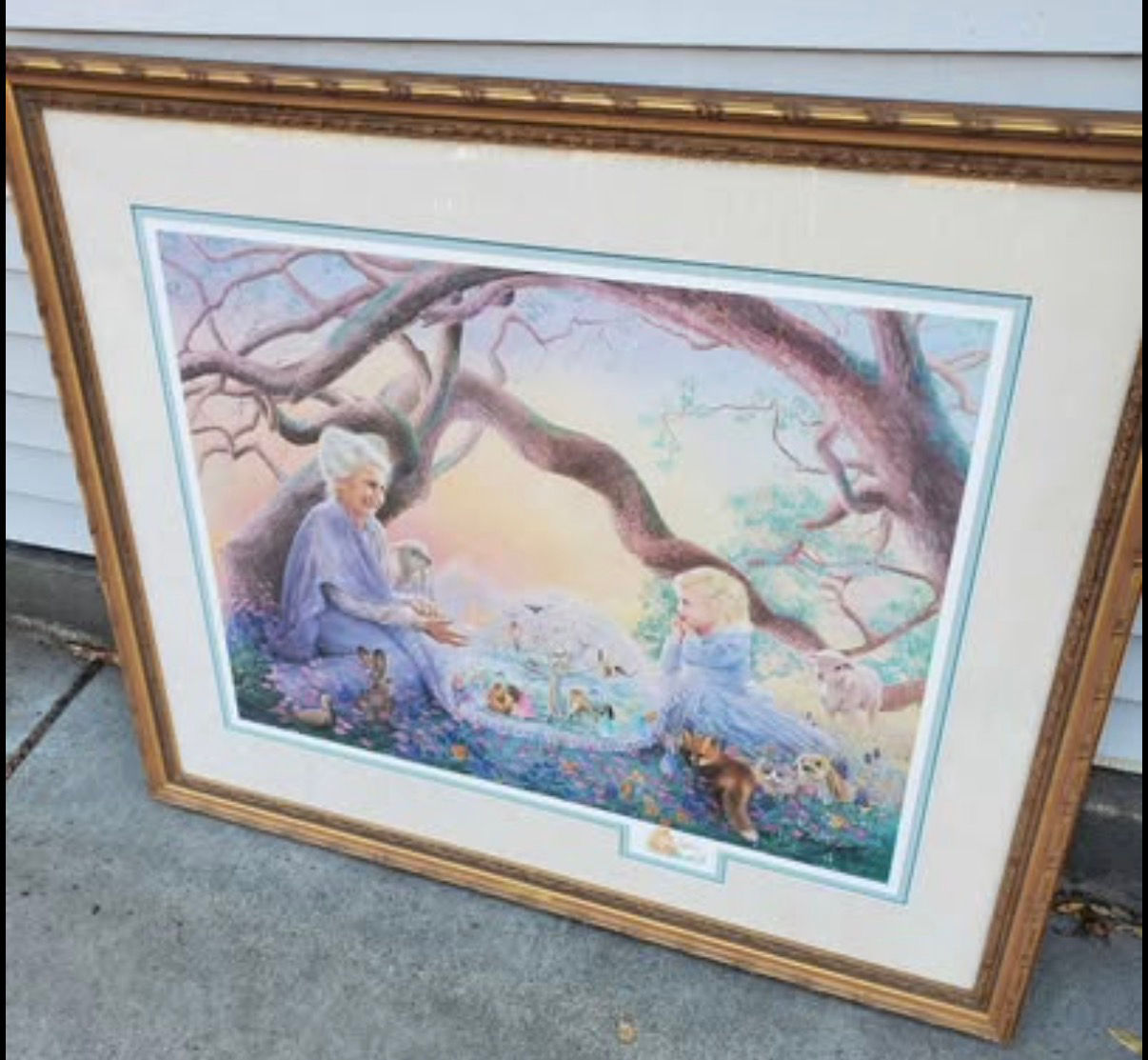 Lynn Lupetti “The Circle Unbroken” Limited Lithograph Art #12/250, 27”X36”, COA