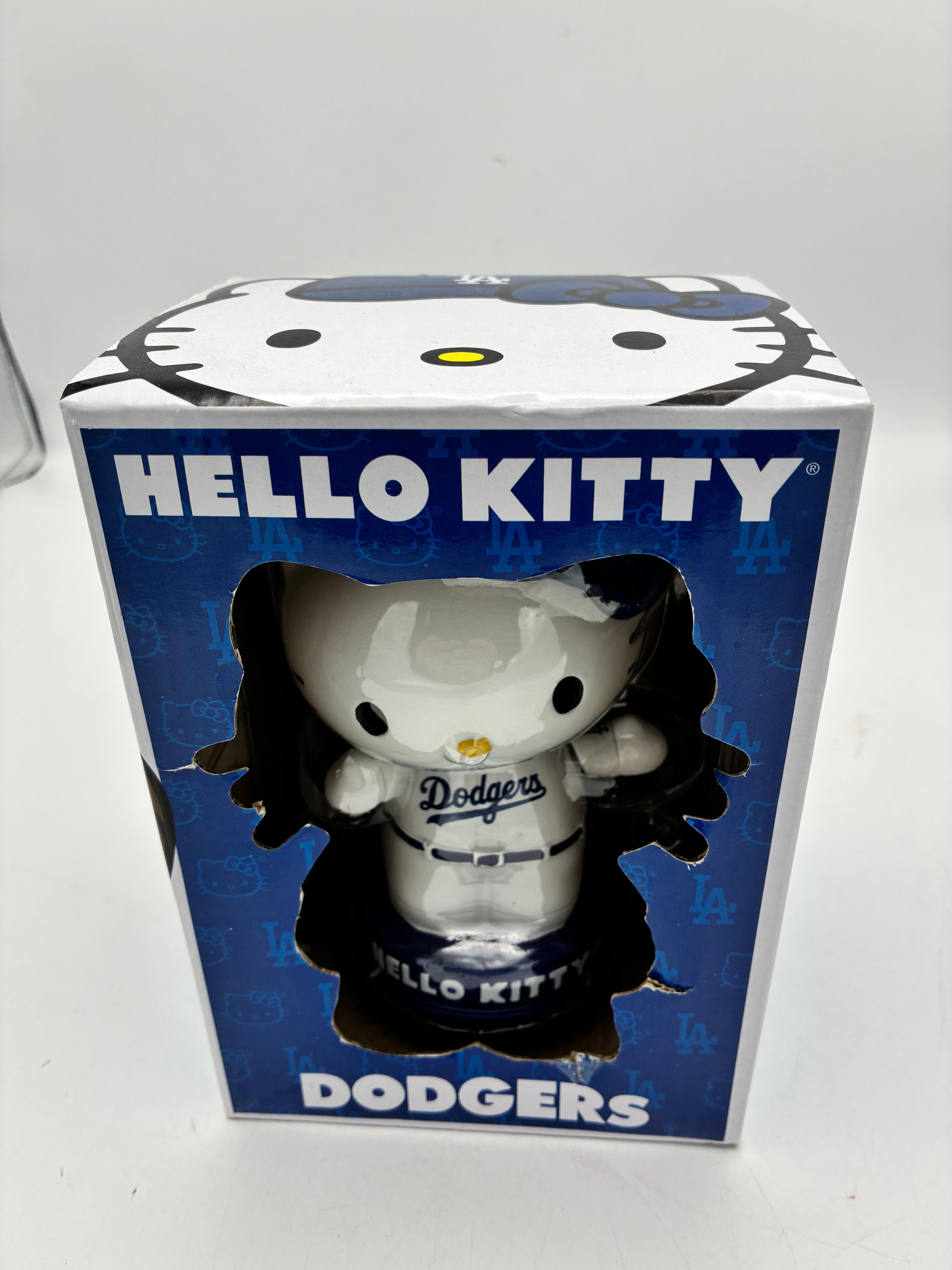 Collectible Hello Kitty Los Angeles Dodgers Bobblehead
