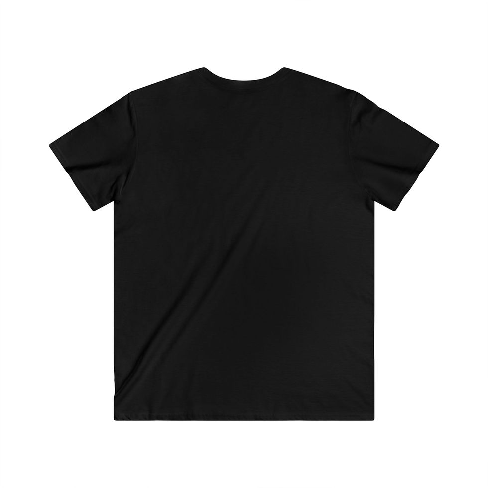 Thumbnail: Men's Fitted V-Neck Short Sleeve Tee