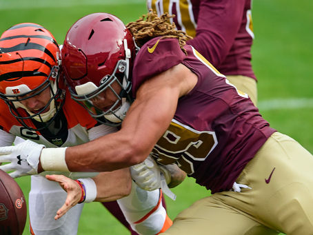 Washington in the hunt after Bengals victory