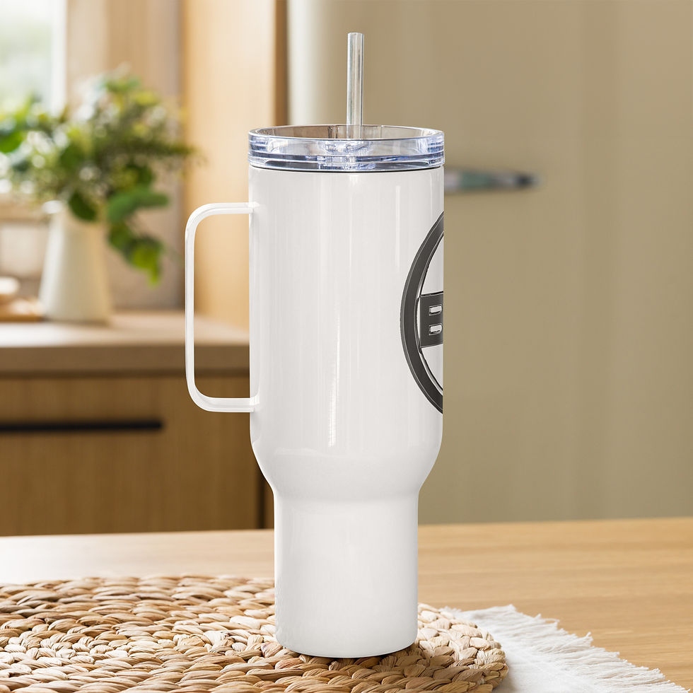 Thumbnail: Travel mug with a handle