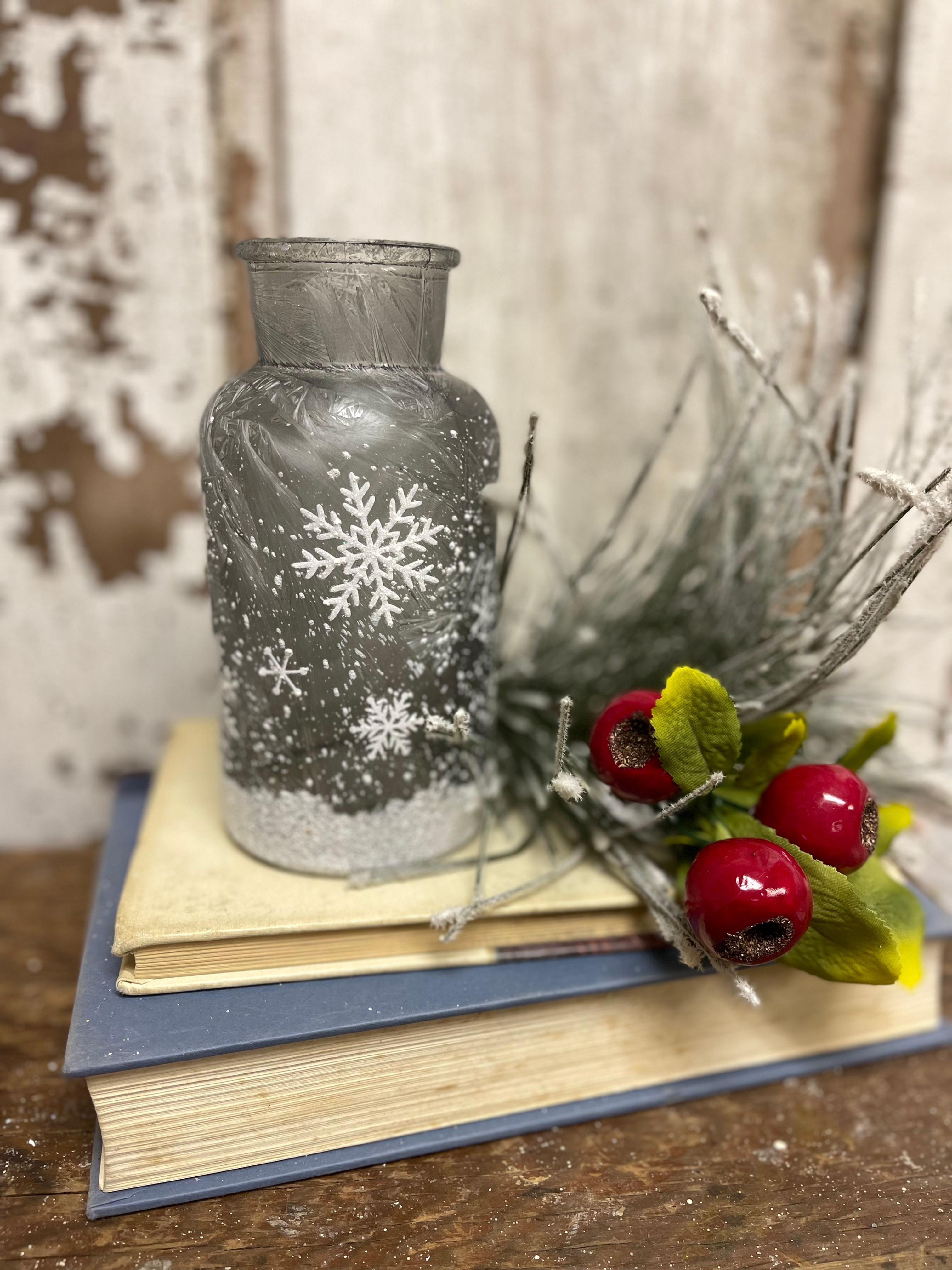 Snowflake Icy Jar