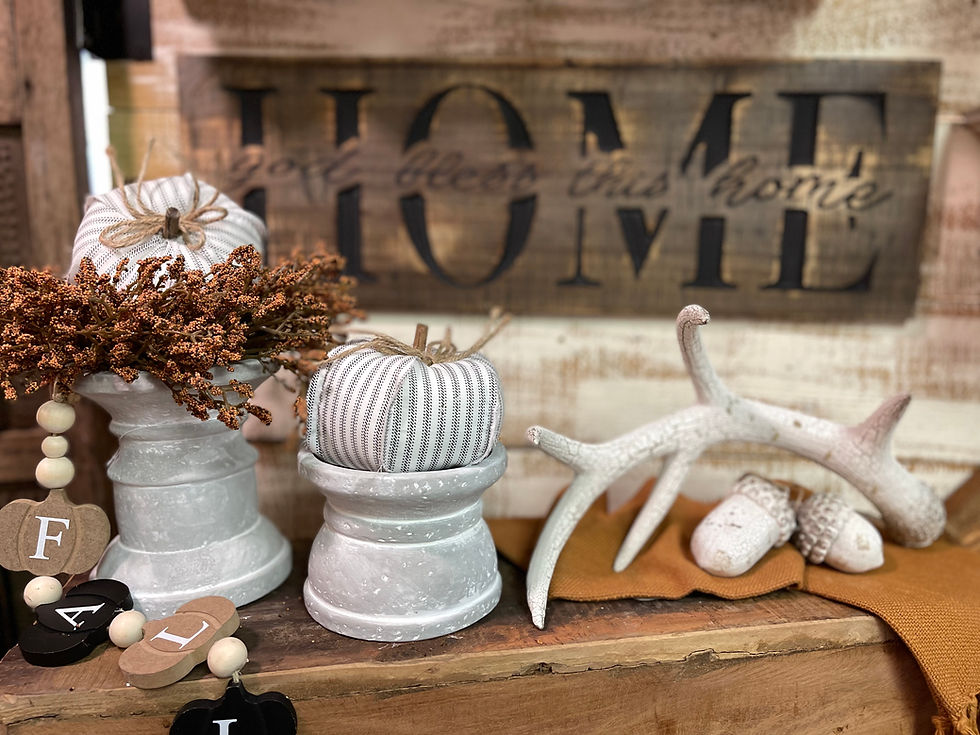 Thumbnail: 13” X 8.25” X 3.9” resin deer antler, realistic replica, distressed white