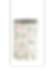 4" x 6" metal cylinder container with a wrap of white background with pink tulip all over design