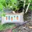 Thumbnail: Panel for the pillow panel collection,  3 orange carrots, 1 gray striped carrot, 1 khaki dot carrot