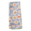 18"x30" waffle weave towel, one sided design of fall images, highly absorbent, quick dry, compact, loop for hanging